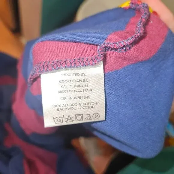 Coolligan “Blaugrana” Retro Football Shirt – Barcelona Tribute – Size L - Picture 7 of 7